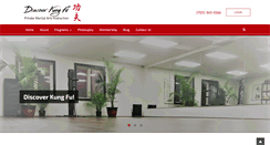 Desktop Screenshot of discoverkungfu.com